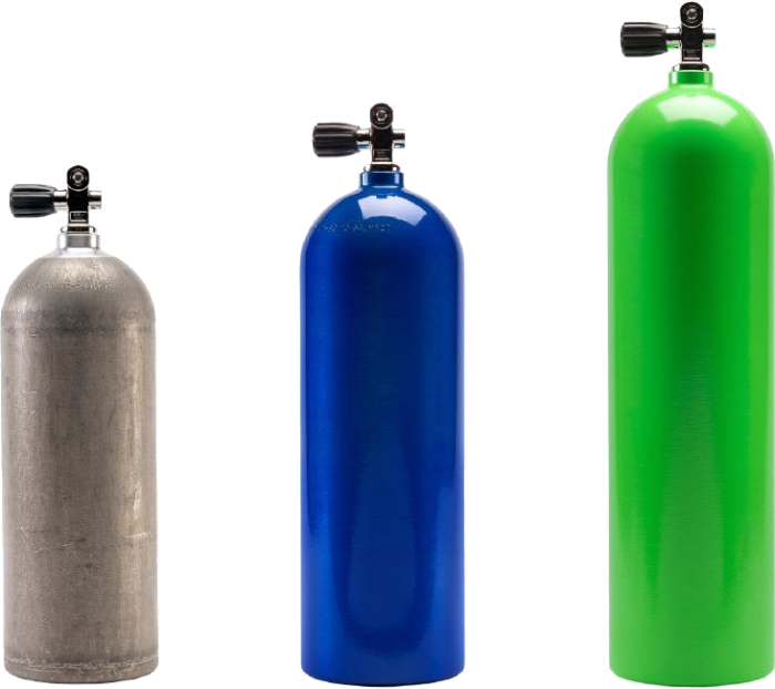 Scuba cylinders