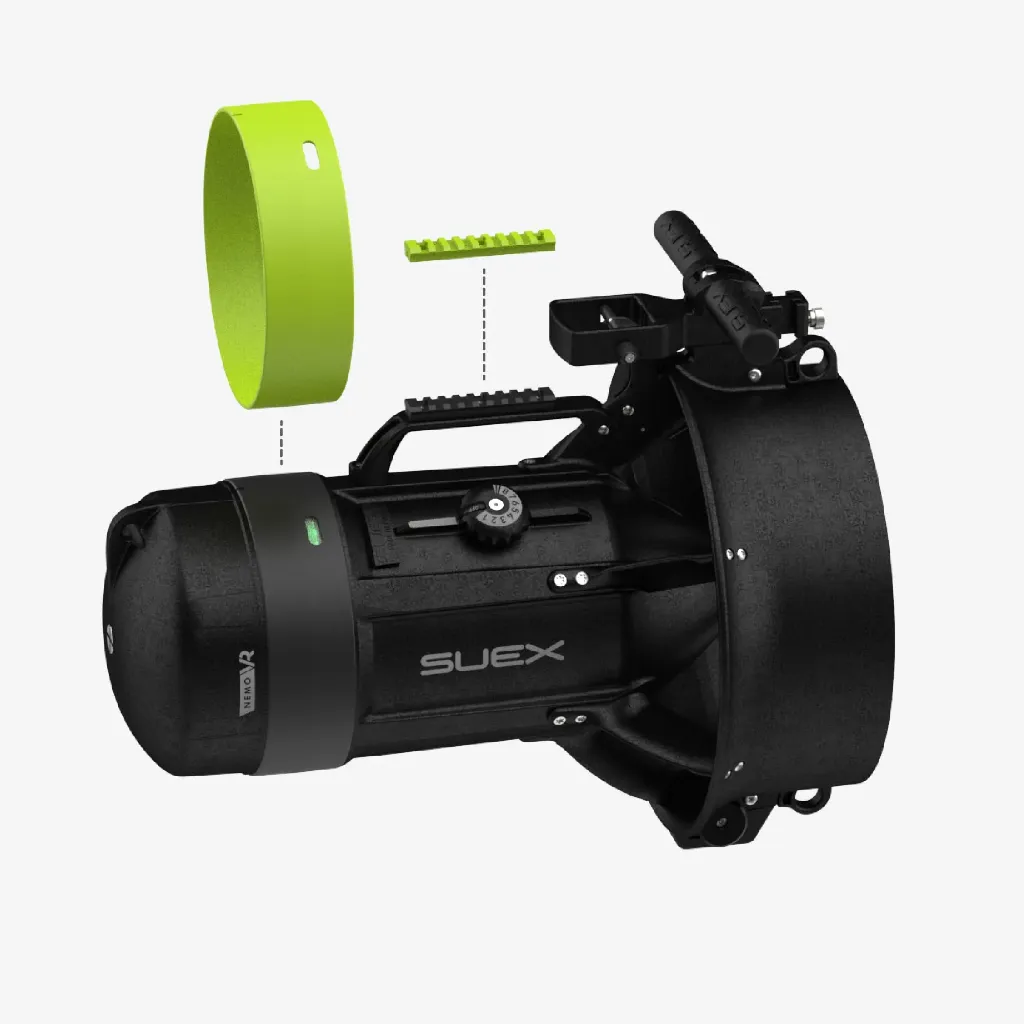 SUEX VR Series Ring with Picatinny Rail green3.webp