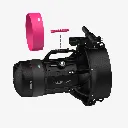 SUEX VR Series Ring with Picatinny Rail fuchia.webp
