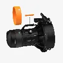 SUEX VR Series Ring with Picatinny Rail orange2.webp