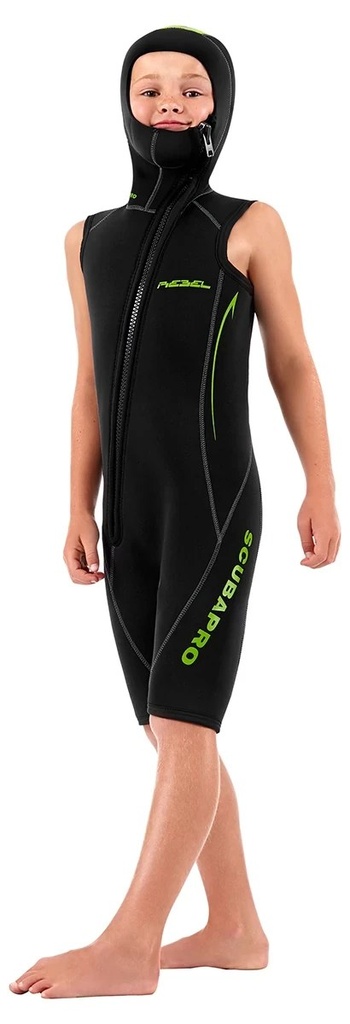 [63.875.200] Scubapro Rebel Vest 5 Hooded S/128, vaikiškas