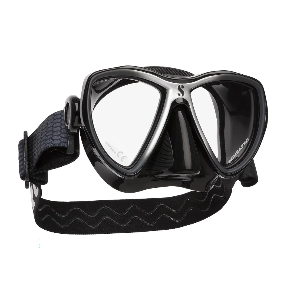 [24.716.130] Scubapro Synergy Mini Mask – kaukė (Juoda / Sidabrinė)