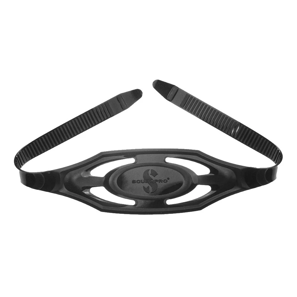 [24.835.104] Scubapro universalus kaukės dirželis – kaukės priedas (7/8", Juoda)